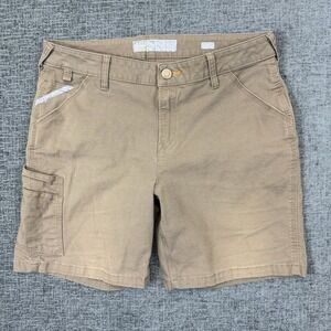 Ariat Shorts Mens 30* 35x8‎ Rebar Made Tough Perfect Rise Field Khaki Utility